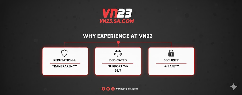 Vì sao nên trải nghiệm tại VN23